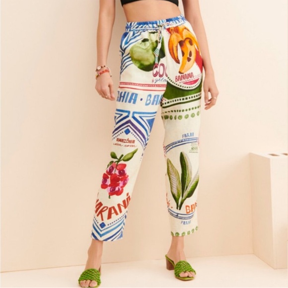 FARM Rio Linen Pants - Picture 2 of 7